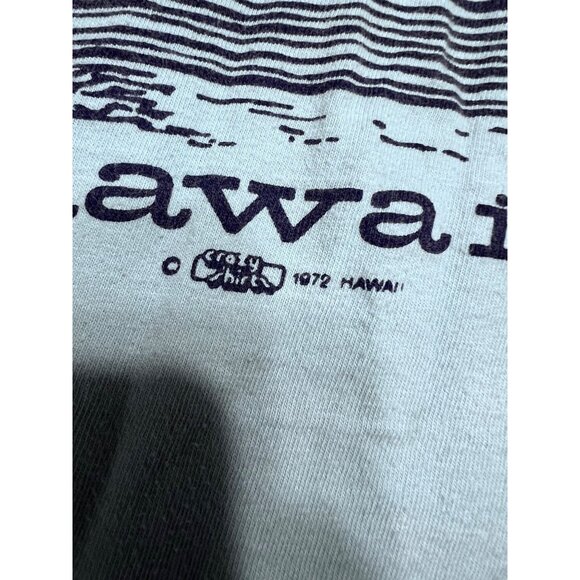 Vintage 1972 Crazy Shirts Hawaii Medium Long Sleeve T-Shirt 100% Cotton Nautical - Picture 4 of 8
